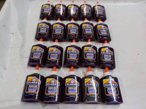 lot 234 image: 20 ct 4 oz bottles Elmers School G...