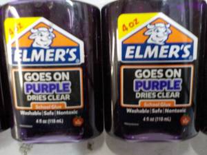 lot 235 image: 20 ct 4 oz bottles Elmers School G...