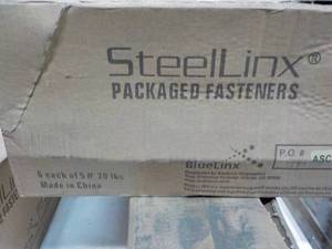 lot 253 image: Steel Linx Packaged Fasteners 30 lb...