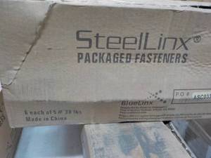 lot 254 image: Steel Linx Packaged Fasteners 30 lb...