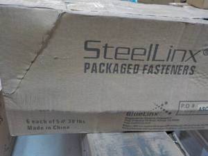 lot 255 image: Steel Linx Packaged Fasteners 30 lb...