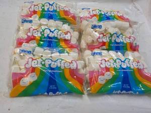 lot 262 image: 6 ct Jet Puffed 12 oz bags Marshmal...
