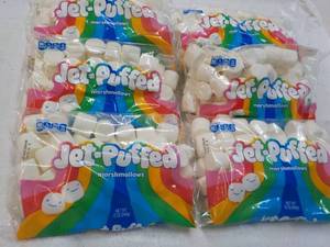 lot 267 image: 6 ct Jet Puffed 12 oz bags Marshmal...