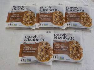 lot 269 image: 5 ct Purely Elizabeth 4 oz bags Cho...