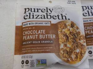 lot 271 image: 5 ct Purely Elizabeth 4 oz bags Cho...