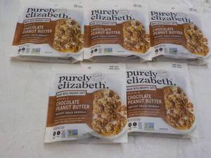 lot 274 image: 5 ct Purely Elizabeth 4 oz bags Cho...