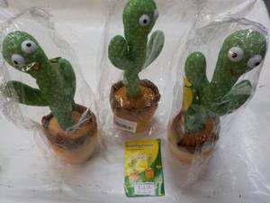 lot 309 image: 3 ct Dancing Cactus 13 tall...