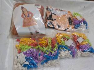 lot 318 image: Halloween Costumes and toys...