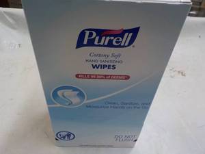 lot 321 image: Purell 120 ct Hand Sanitizing Wipes...