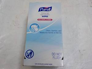 lot 323 image: Purell 120 ct Hand Sanitizing Wipes...