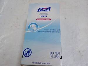 lot 324 image: Purell 120 ct Hand Sanitizing Wipes...