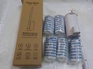 lot 328 image: Topo Bear Toilet Wand and Refills...