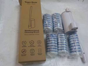 lot 329 image: Topo Bear Toilet Wand and Refills...