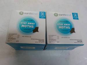 lot 335 image: 2 ct Earth Kind Stay Away Moths...