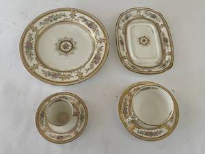 lot 66 image: Wedgwood Floral China Set