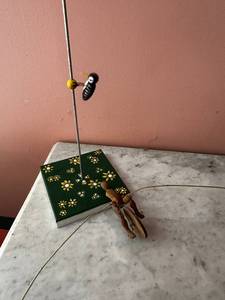 lot 132 image: Handmade Kinetic Balancing Toy