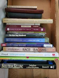 lot 228 image: Mixed Book Collection Math, Health, Self-Help