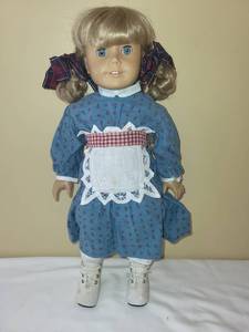 lot 298 image: Retired Pleasant Company American Girl Doll Kirsten in Blue Dress