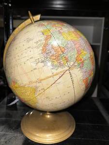 lot 321 image: Cram Antique 12-Inch Globe
