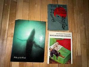 lot 395 image: Vintage Book Collection Rare Titles