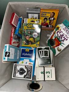 lot 396 image: Mixed Educational Card Game Lot