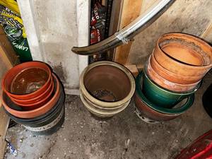 lot 401 image: Assorted Plant Pots and Trays