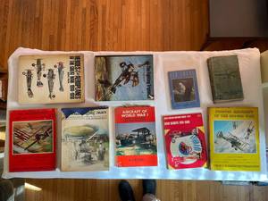 lot 176 image: Vintage WWI Aircraft Book Collection