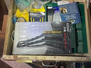 lot 341 image: Tool Shop 6-PC Wire Brush Set and Variety of Tools