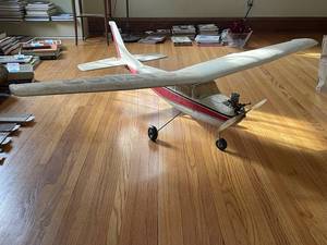 lot 353 image: Vintage Gas-Powered Model Airplane