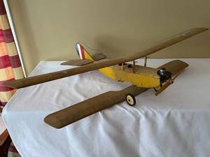 lot 355 image: Vintage RC Model Airplane