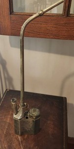 lot 11 image: Vintage Metal Smoking Pipe