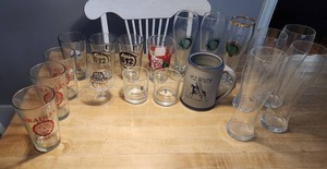 lot 100 image: Lot of Various Branded Glassware