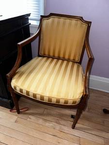 lot 102 image: Vintage Wooden Armchair