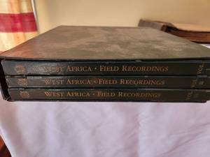 lot 241 image: West Africa Field Recordings Vol I-III