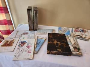 lot 252 image: Vintage National Geographic Map Collection