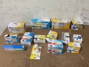 lot 256 image: LOT OF Great Value Light Bulbs