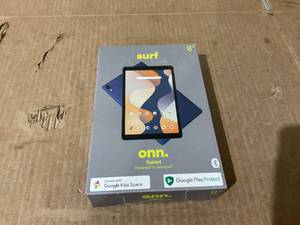 lot 232 image: Onn. 8 Tablet, 32GB, (2024 Model) - Indigo