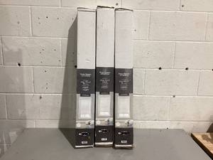 lot 481 image: LOT OF 3 Better Homes & Gardens 2 Cordless Faux Wood Horizontal Blinds