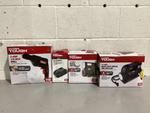 lot 489 image: LOT OF 4 Miscellaneous Hyper Tough Tools