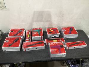 lot 623 image: LOT OF Miscellanous Revlon Hair Appliances