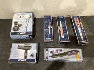 lot 626 image: LOT OF Miscellanous Conair Hair Appliances
