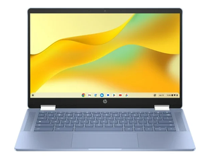lot 25 image: HP Chromebook x360 14 FHD IPS Touch 2-in-1 Laptop Intel Processor N100 4GB RAM 64GB eMMC