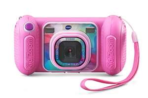 lot 264 image: VTech KidiZoom Camera Pix Plus - Pink Toy Cameras