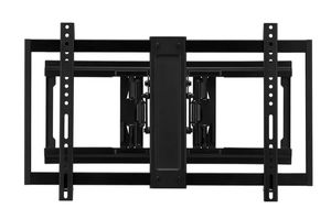 lot 372 image: Onn. Ultra-slim Full Motion TV Wall Mount for 50 to 86 TVs