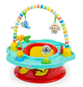 lot 500 image: Bright Starts SuperSeat 3-in-1 Seat, Playful Paradise, Unisex, Infant