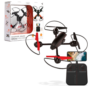 lot 508 image: Sharper Image 10 Mach x Drone with Streaming Camera, 2.4 GHz, Auto-Orientation Control