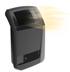 lot 551 image: Lasko 1500W Cyclonic Ceramic Console Electric Space Heater with Timer