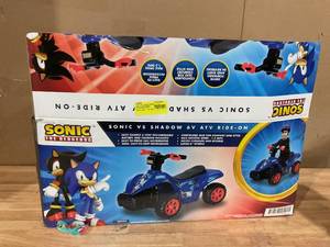 lot 400 image: Sonic ATV Quad, 6V Battery Powered Ride On for Kids Ages 1.5