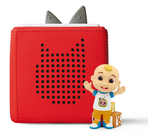 lot 169 image: Tonies Cocomelon Toniebox Audio Player Starter Set with JJ