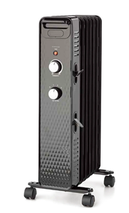 lot 397 image: Mainstays Mechanical Oil Filled Electric Radiator Space Heater